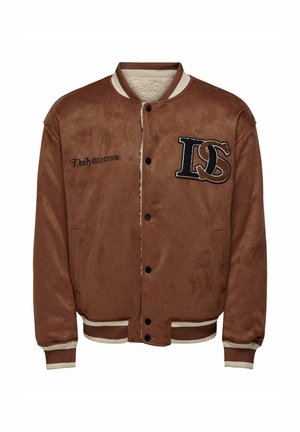 Giubbotto Bomber - cognac