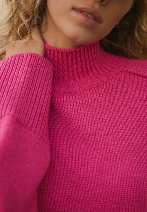 Pull Femme Marks & Spencer - Rose Coton - Taille 12 - Manches Longues