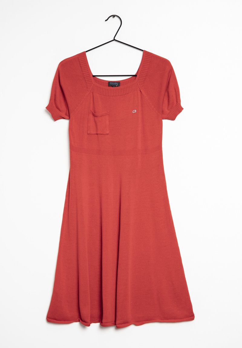 Escada Sport Pletené šaty - red