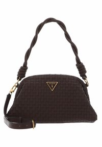 Guess LISBET FRAME - Sac à main - mahogany