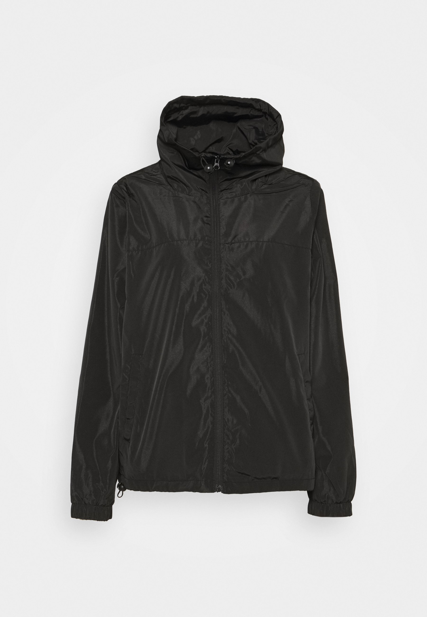 drawstring windbreaker