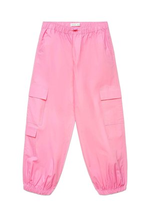 Terranova, LUNGO TINTA UNITA - Pantaloni cargo - fucsia chiaro