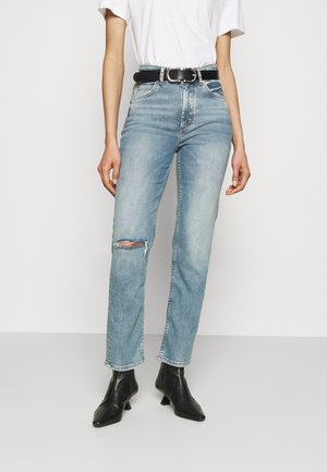 Jean droit - blue denim