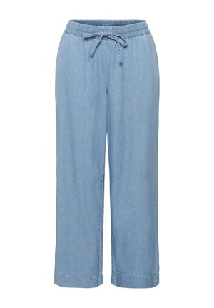 Kaffe Curve, KCJADA - Wide Leg - medium blue chambray