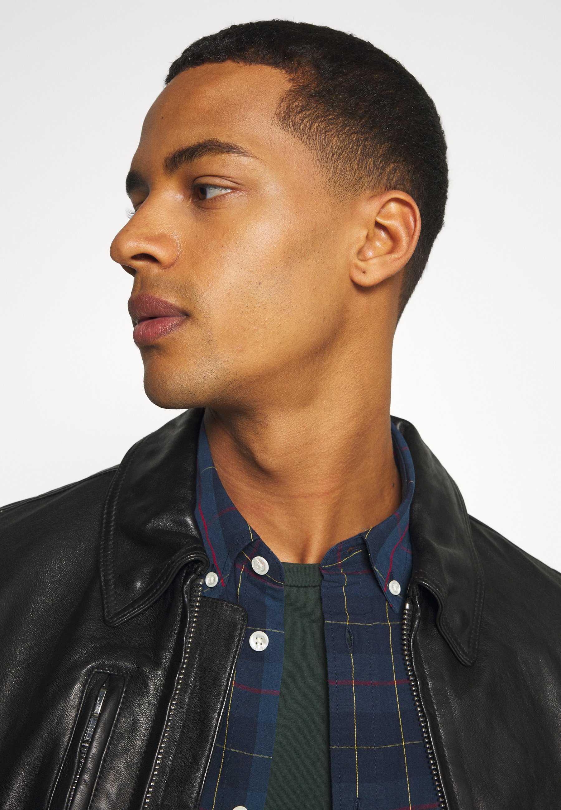 all saints caleb leather jacket