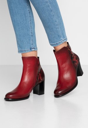 Bottines - bordeaux