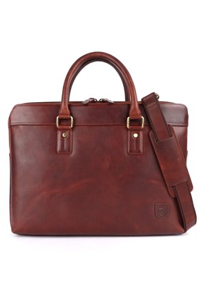 Cow Burry Aktentasche - dunkelbraun