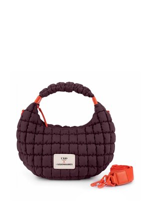 Les Visionnaires UNIO KITZBUEHEL BUBBLE SCHULTERTASCHE S 34.5 CM - Sac à main - dark wine