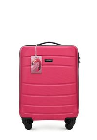 WITTCHEN SMALL SUITCASE WITH LUGGAGE TAG FROM ABS - Trolley - pink