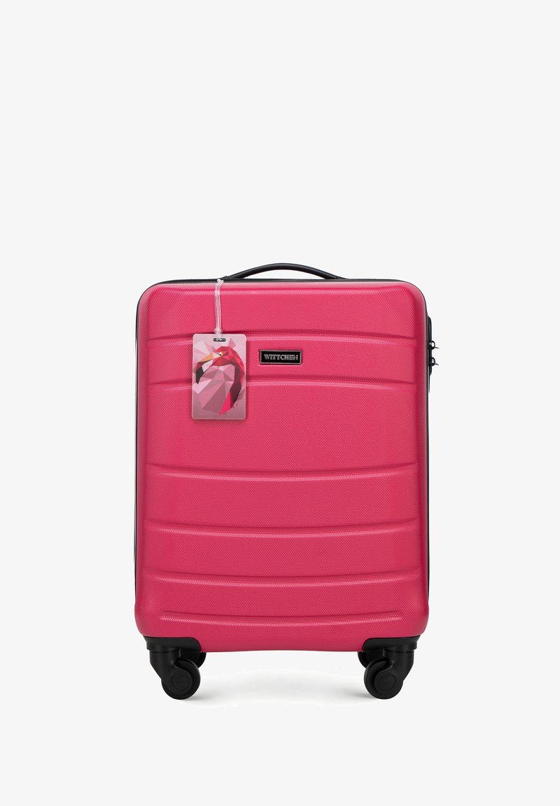 WITTCHEN SMALL SUITCASE WITH LUGGAGE TAG FROM ABS - Trolley - pink