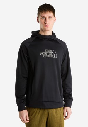The North Face, M REAXION 2.0 HOODED SWEATER-GRAPHIC. - Jersey con capucha - tnf black dark heather