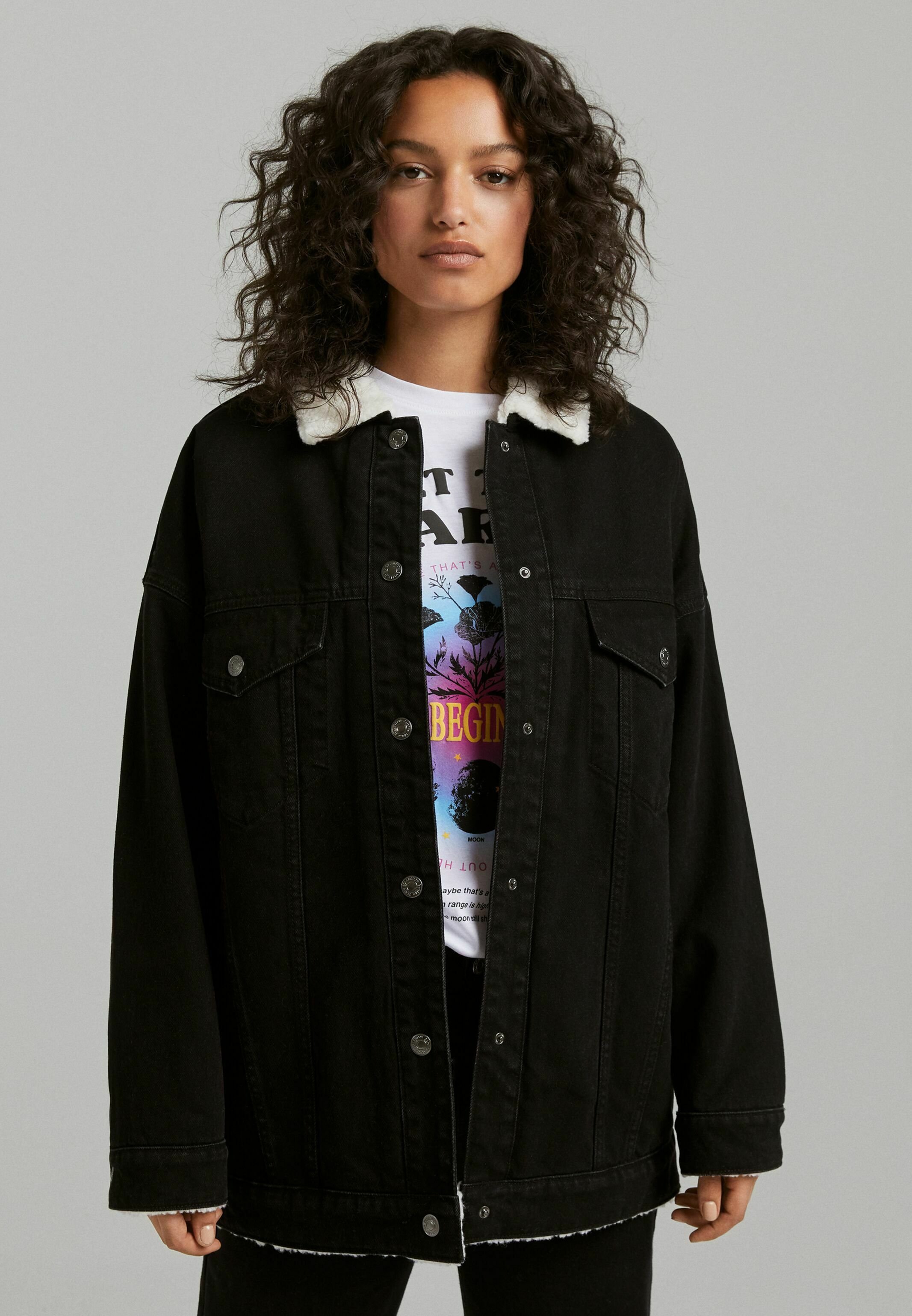 jeansjacke anthrazit damen