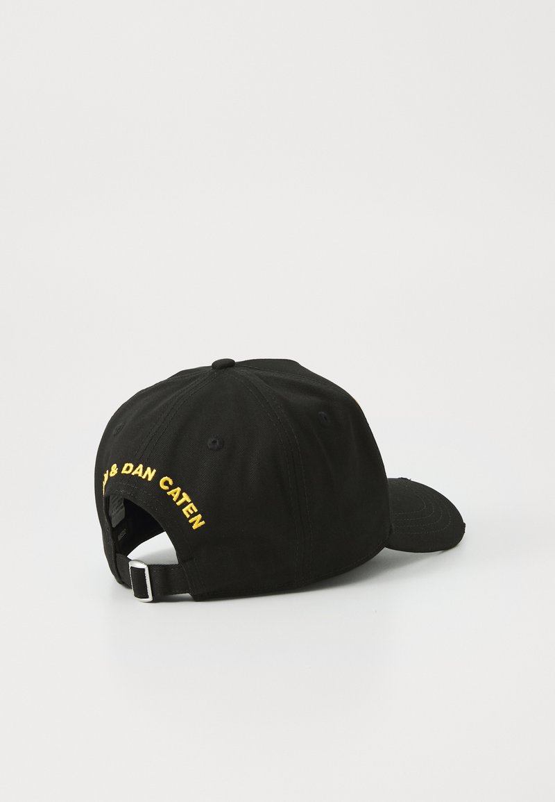 Casquette Dsquared2 Signée Ibrahimovic – Noir, Coton, Taille Réglable, Neuf Sans Étiquette