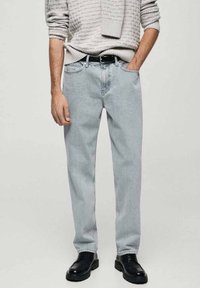 Mango Blugi drepți - light blue