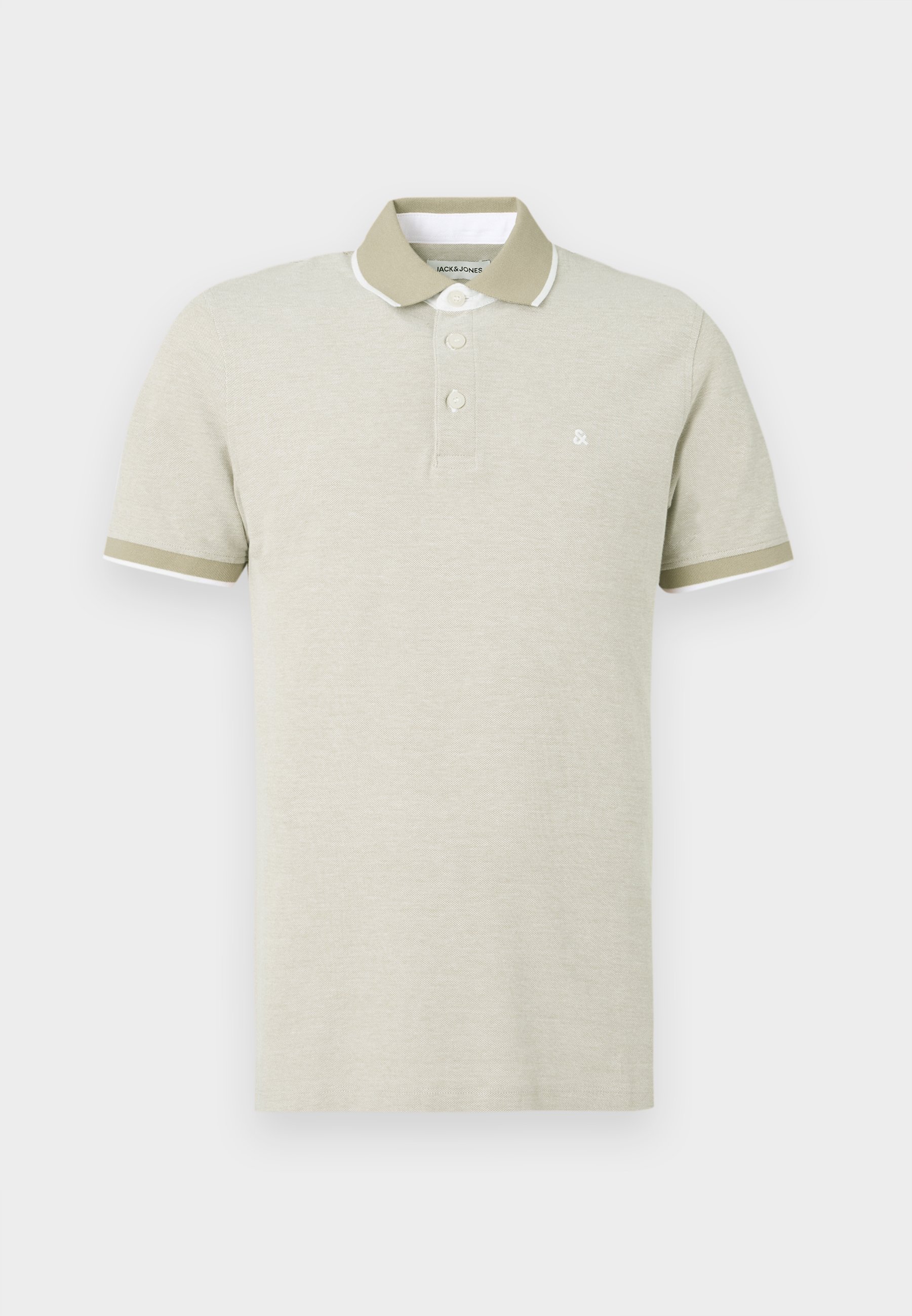 Jack & Jones JJEPAULOS - Polo shirt - beige - Zalando.co.uk
