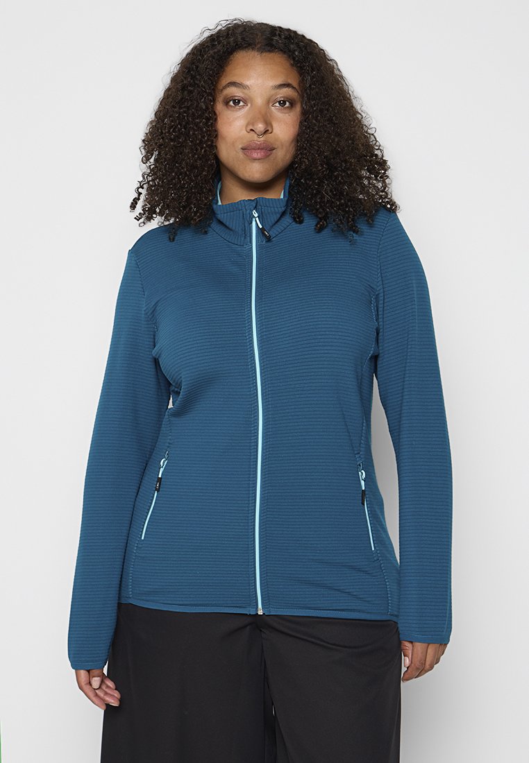 CMP Sweater met rits petrol