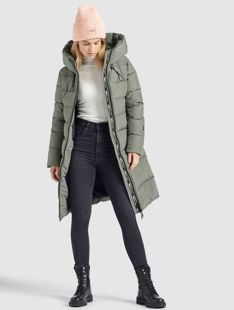 Parka Khujo Winterjacke Damen Khujo Wintermantel Khujo Sonje GrÃ¼n
