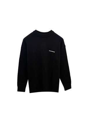 Strickpullover - black