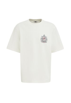 WE Fashion, T-shirt con stampa - off-white