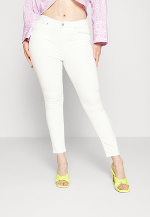 ONCDAISY PUSH UP - Jeans Skinny Fit - white