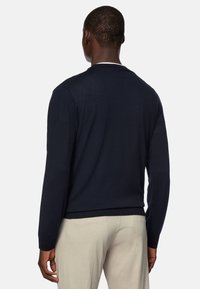 Boggi Milano Pulover - navy blue