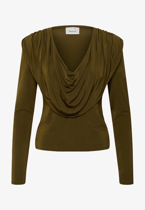 Gestuz, LAILY - T-shirt à manches longues - military olive