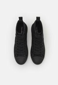 Calvin Klein Jeans LUGGED HYBRID HIGH LACEUP  - Μποτάκια με κορδόνια - triple black