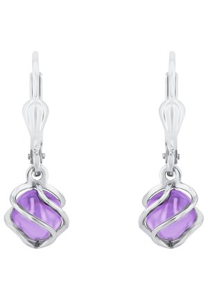 Pendientes - lila