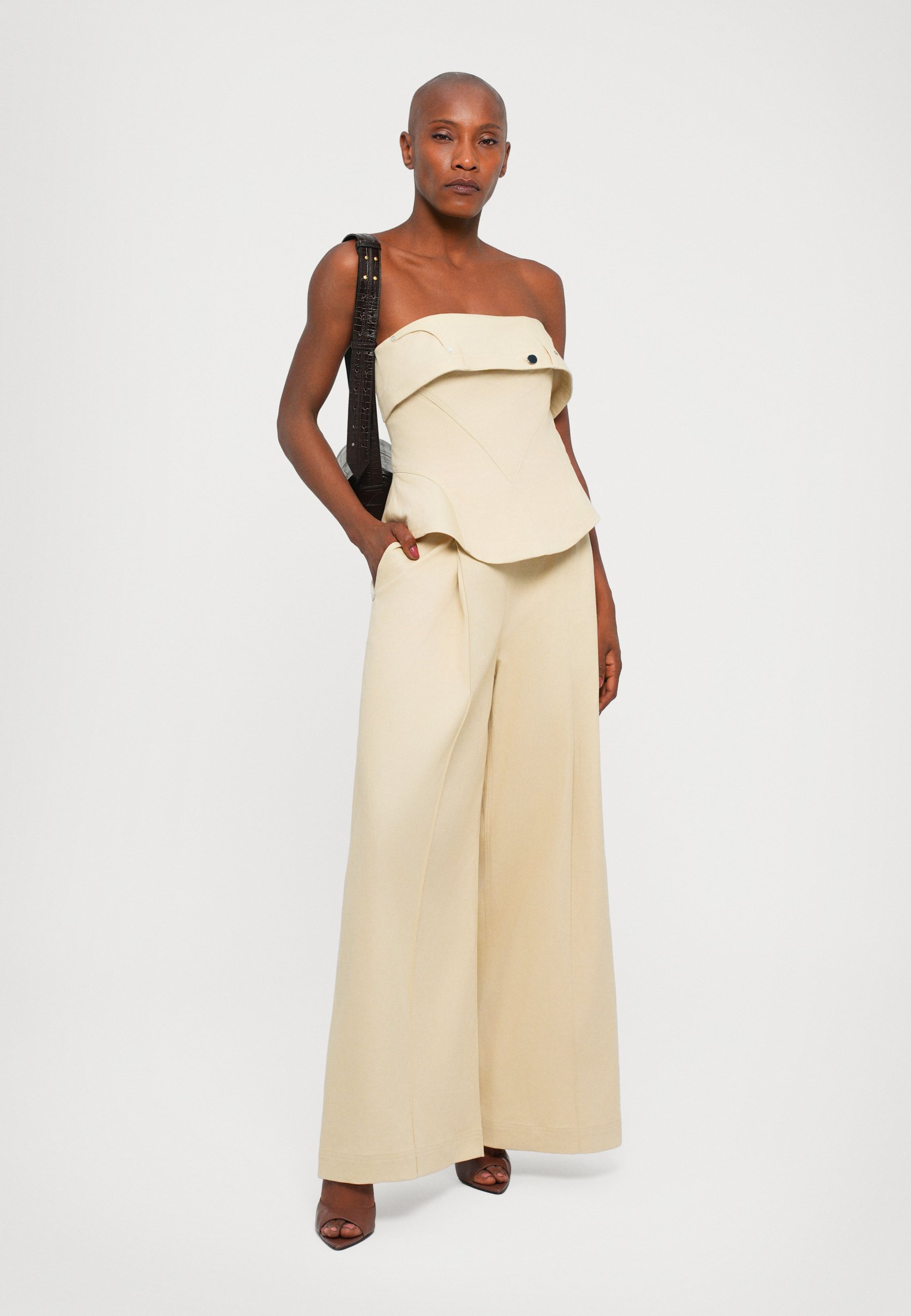 Et Ochs JORDAN CORSET - Jumpsuit - nude/mottled beige - Zalando.co.uk