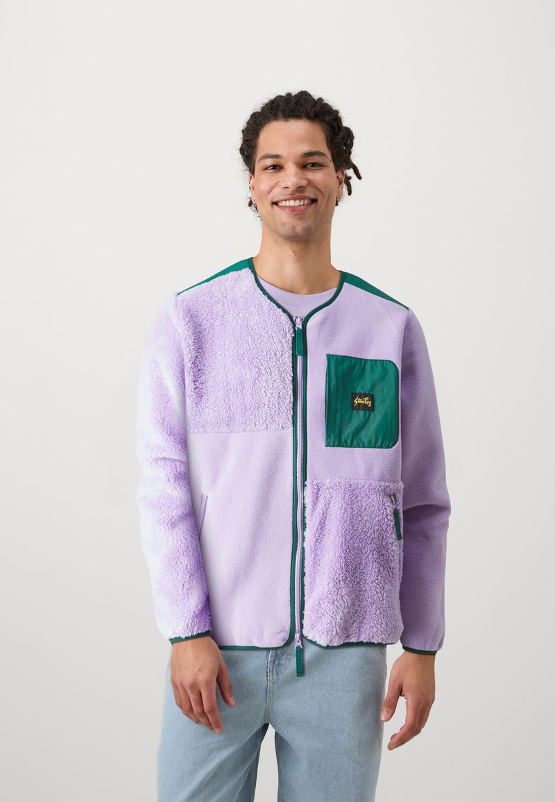 Stan Ray CARDIGAN UNISEX - Fleecejacka - lavender
