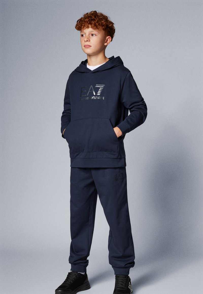 EA7 Emporio Armani TUTA SPORTIVA UNISEX SET - Collegepaita - blue