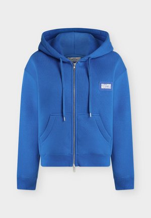 Mads Nørgaard, STANDARD BOBO HOOD SWEATSHIRT - Φούτερ με φερμουάρ - lapis blue