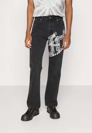 PANTS 5 POCKETS - Slim fit jeans - black