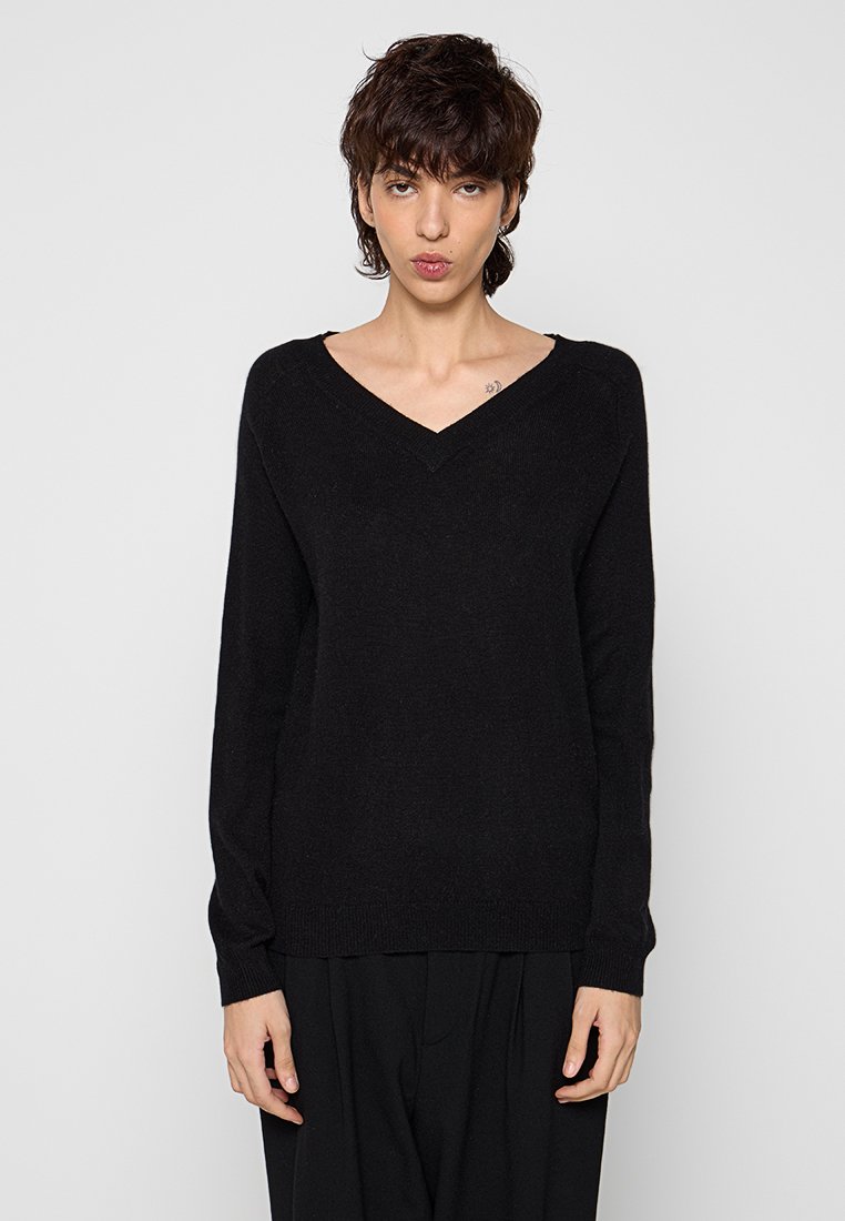 Authentic Cashmere Trui zwart Authentic Cashmere Trui zwart