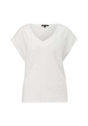 comma Basic T-shirt - weiß
