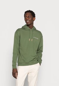 Scotch & Soda HOODED LOGO FELPA UNISEX - Sweatshirt com capuz - lizzard