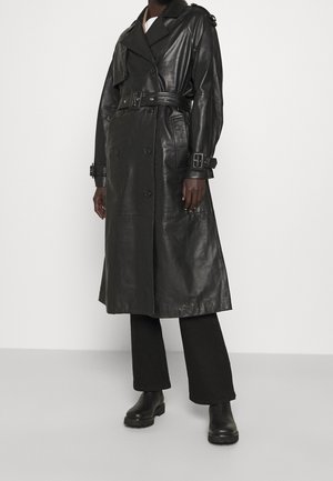 Halflange jas - black