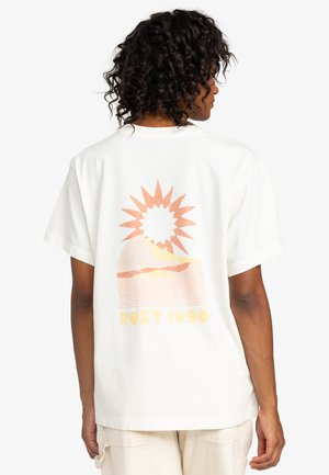 Roxy TO THE SUN  - Print T-shirt - white