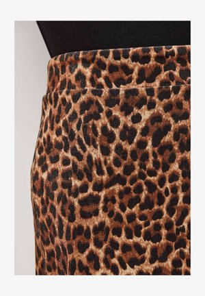 MADELEINE, MAXIROCK - Jupe longue - black brown multicolor