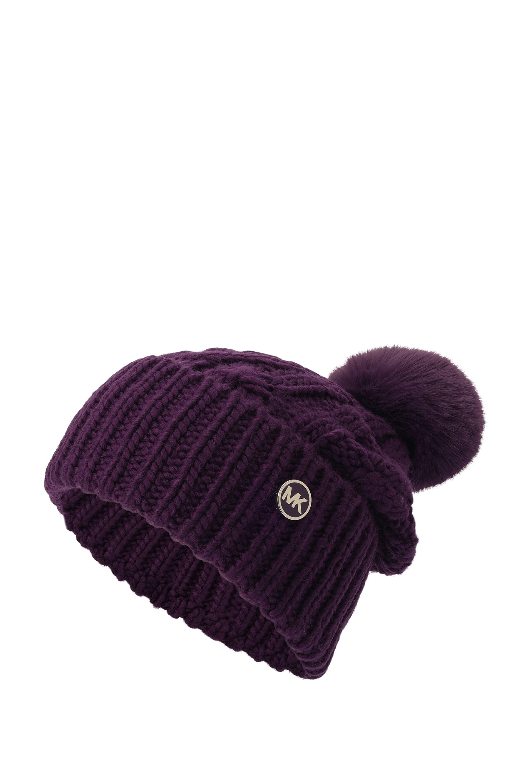 MICHAEL Michael Kors TANGLED CUFF POM - Beanie - dark purple  display picture 1