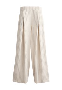SOFT-TOUCH PINSTRIPE - Broek - stone
