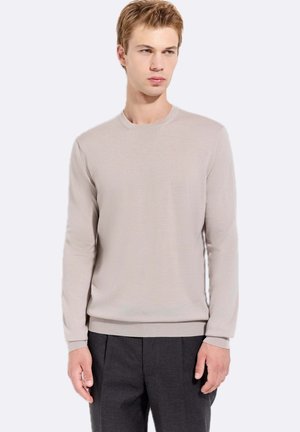 GIROCOLLO - Felpa - beige