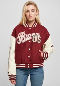 FUBU - CITY  VARSITY - Bombertakki - red Pienoiskuva 1