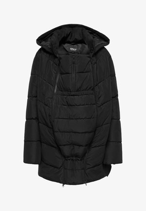 ONLY MATERNITY, OLMCLAIR MAMA PUFFER COAT OTW - Manteau d'hiver - black