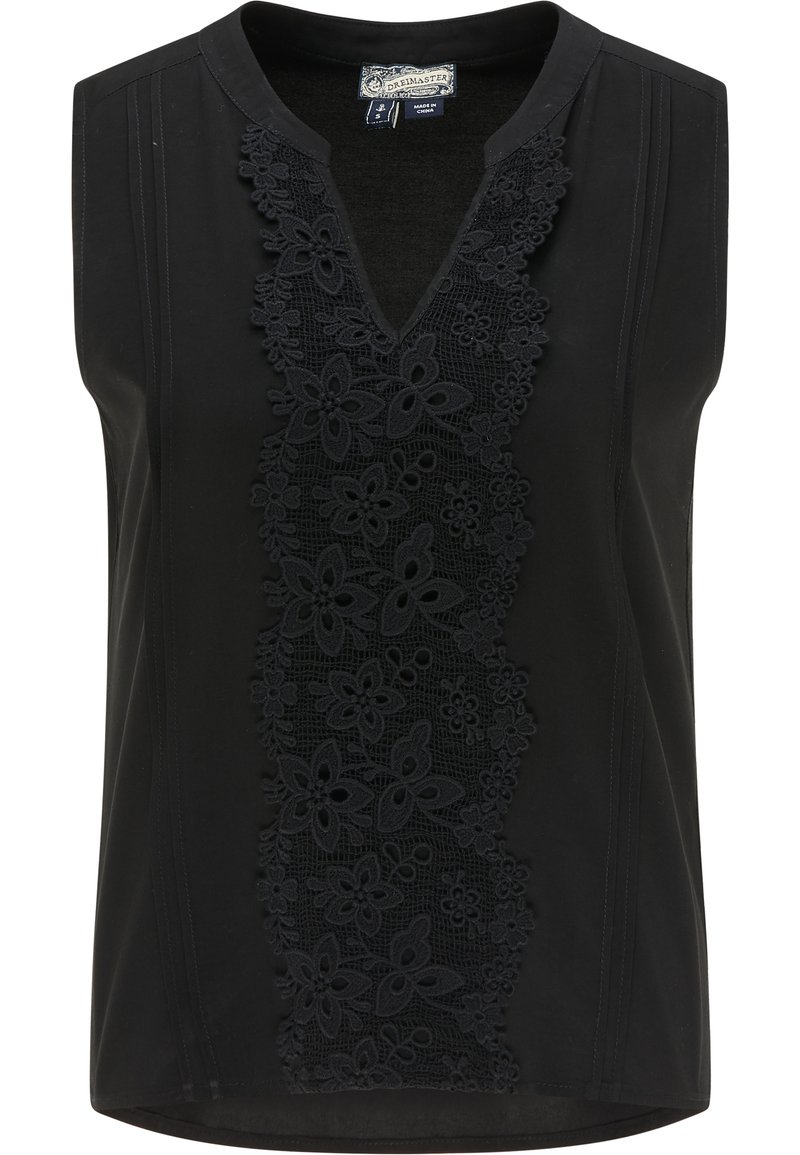 dreimaster Top zwart