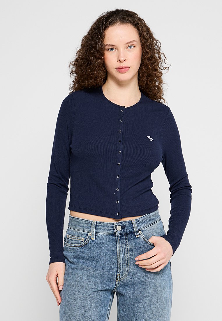 Abercrombie & Fitch Vest blauw