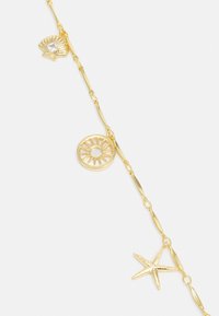 Orelia MULTI CHARM NECKLACE - Κολιέ - pale gold-coloured