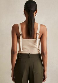 Reiss REGULAR FIT - ISABELLA STRETCH-D-RING STRAP  - Felső - neutral