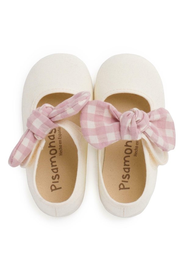 MERCEDITAS LAZO VICHY CIERRE ADHERENTE – Lauflernschuh – rosa pastel