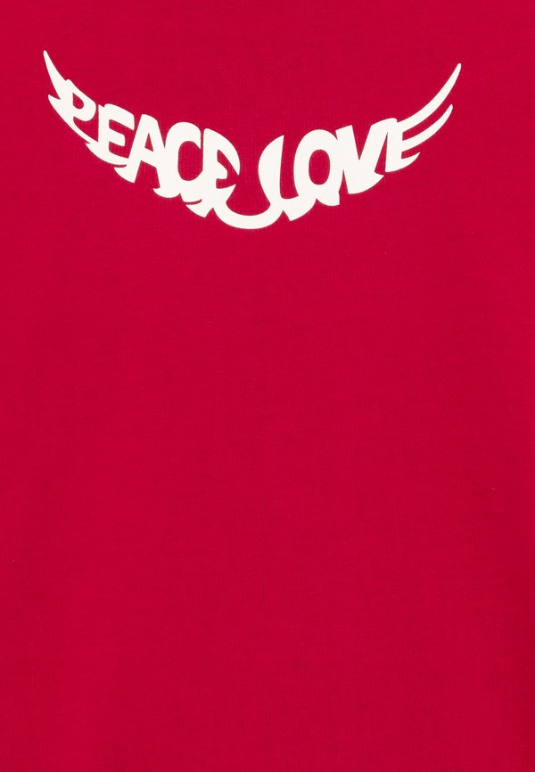 SHORT DRESS - Jersey dress - rasberry3